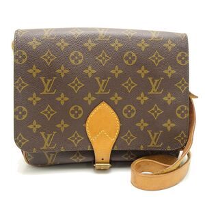 Louis Vuitton Monogram Cartesier Brown Diagonal Shoulder Bag